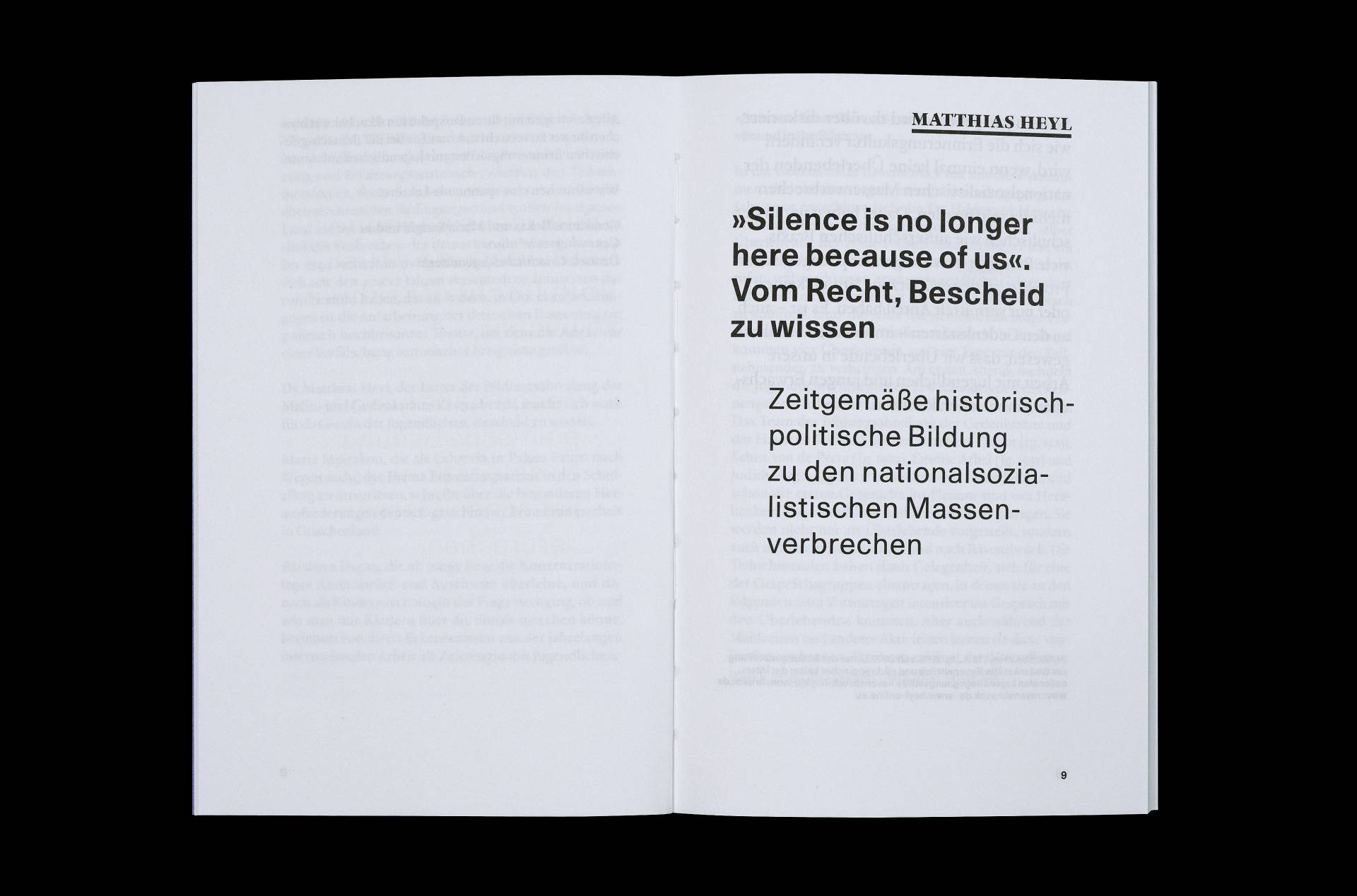 Publication: Impulse – Erinnerungsarbeit | Client: Deutsch-Griechisches Jugendwerk DGJW
